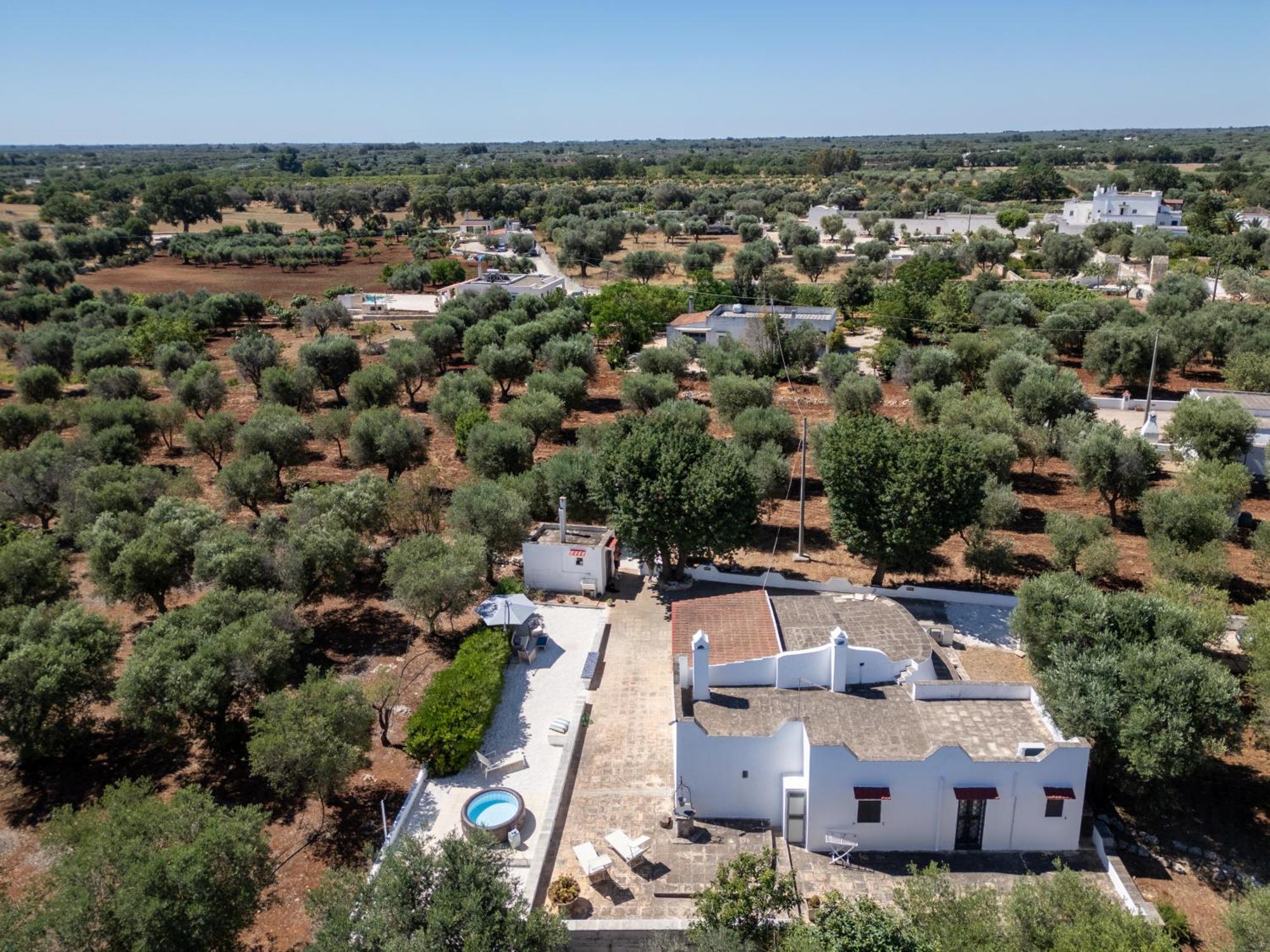 Trullo La Quercia Villa Ostuni Dış mekan fotoğraf